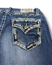 Y2K Flared Jeans (S)