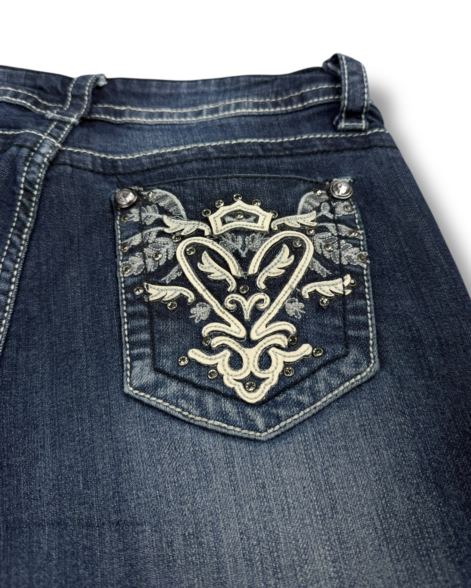 Y2K Flared Jeans (XS)