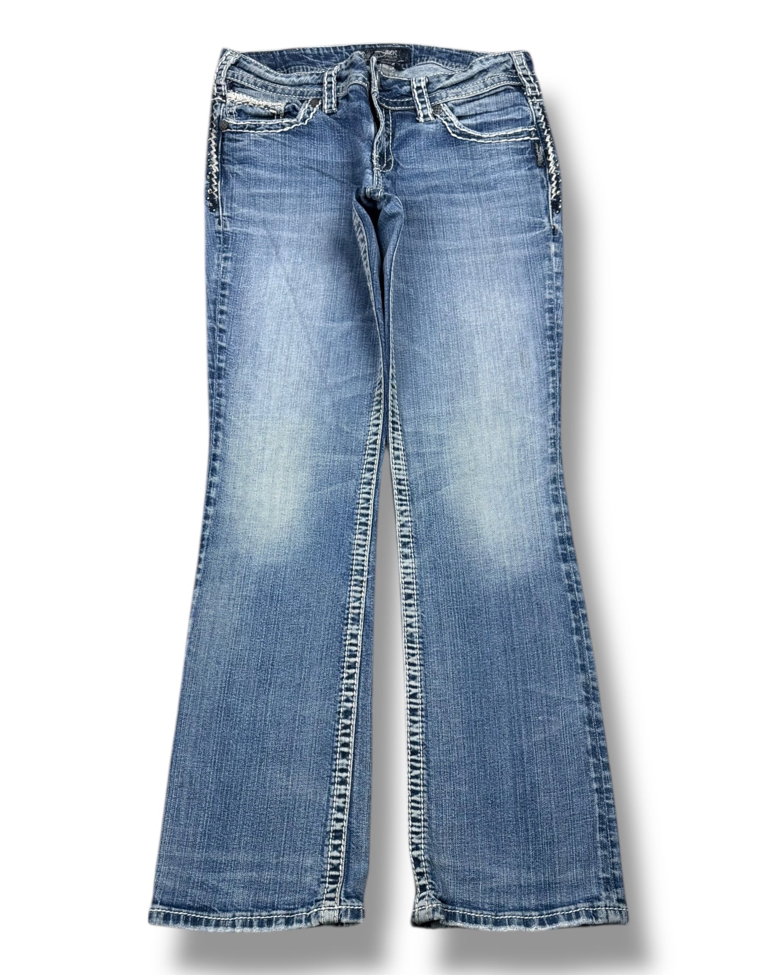Y2K Flared Jeans (S)