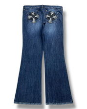 Y2K Flared Jeans (M)