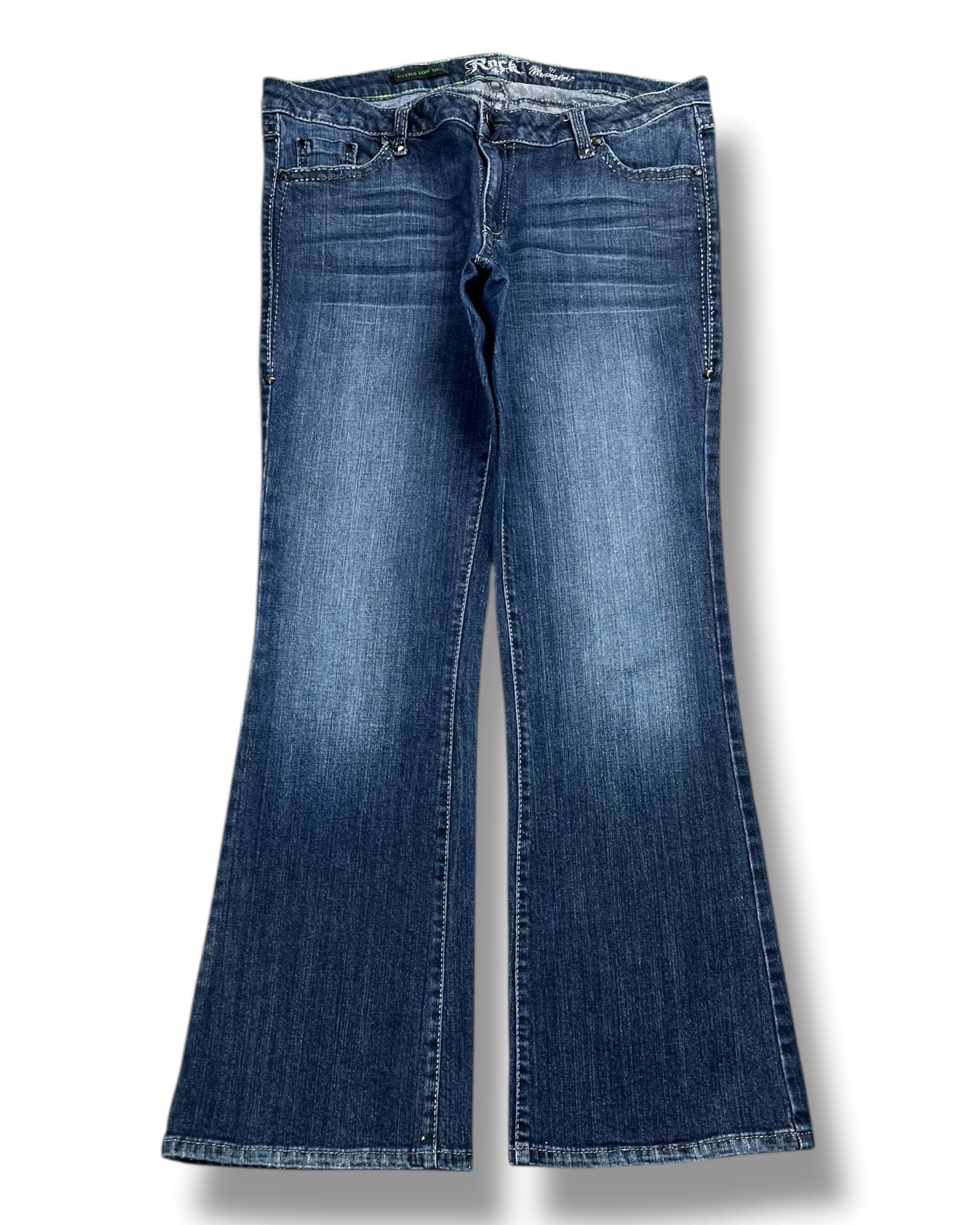 Y2K Flared Jeans (M)