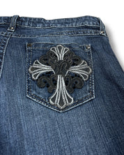 Y2K Flared Jeans (M)