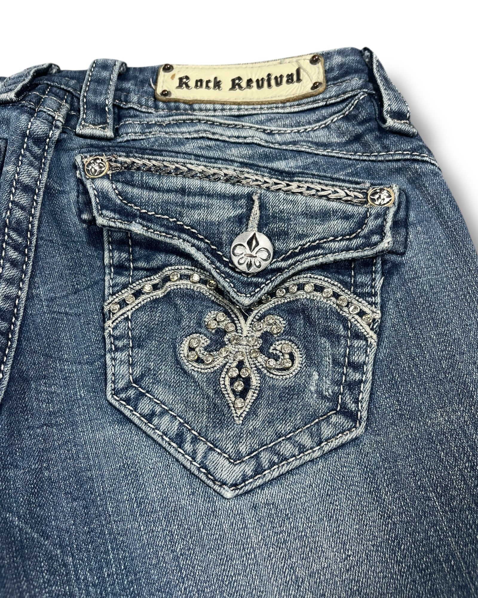 Rock Revival Flared Jeans (XS)