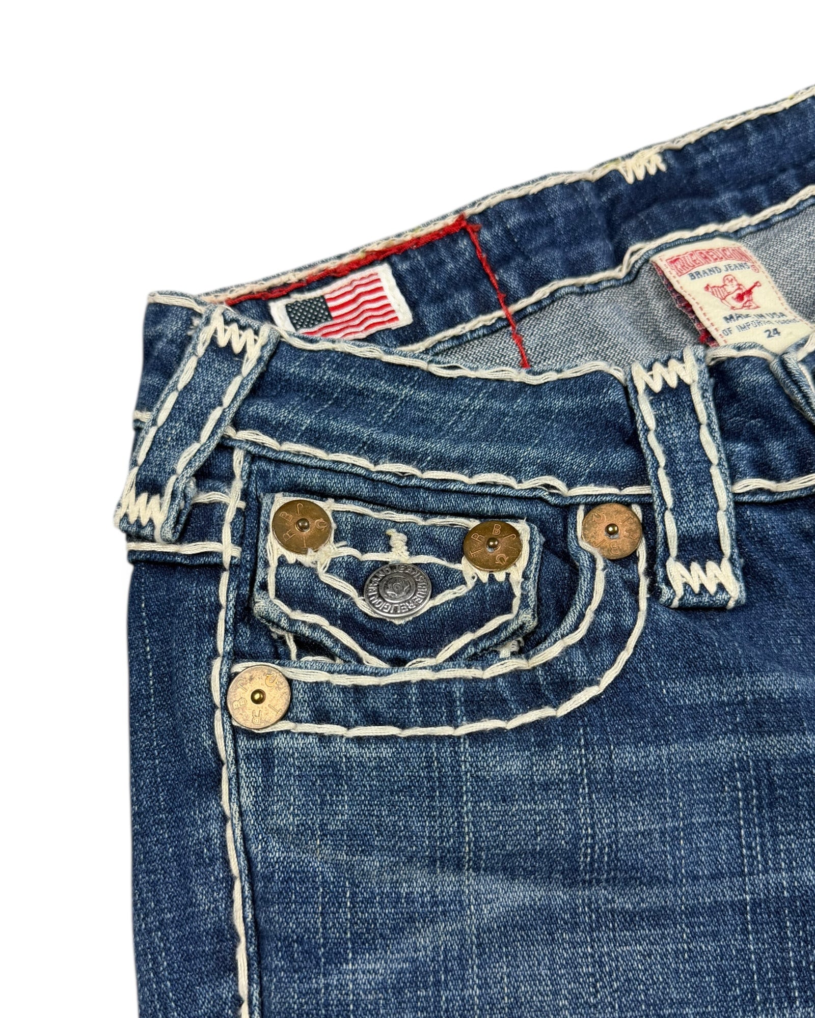 True Religion Flared Jeans (XS)