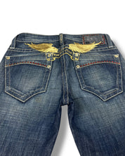 Y2K Flared Jeans (XS)