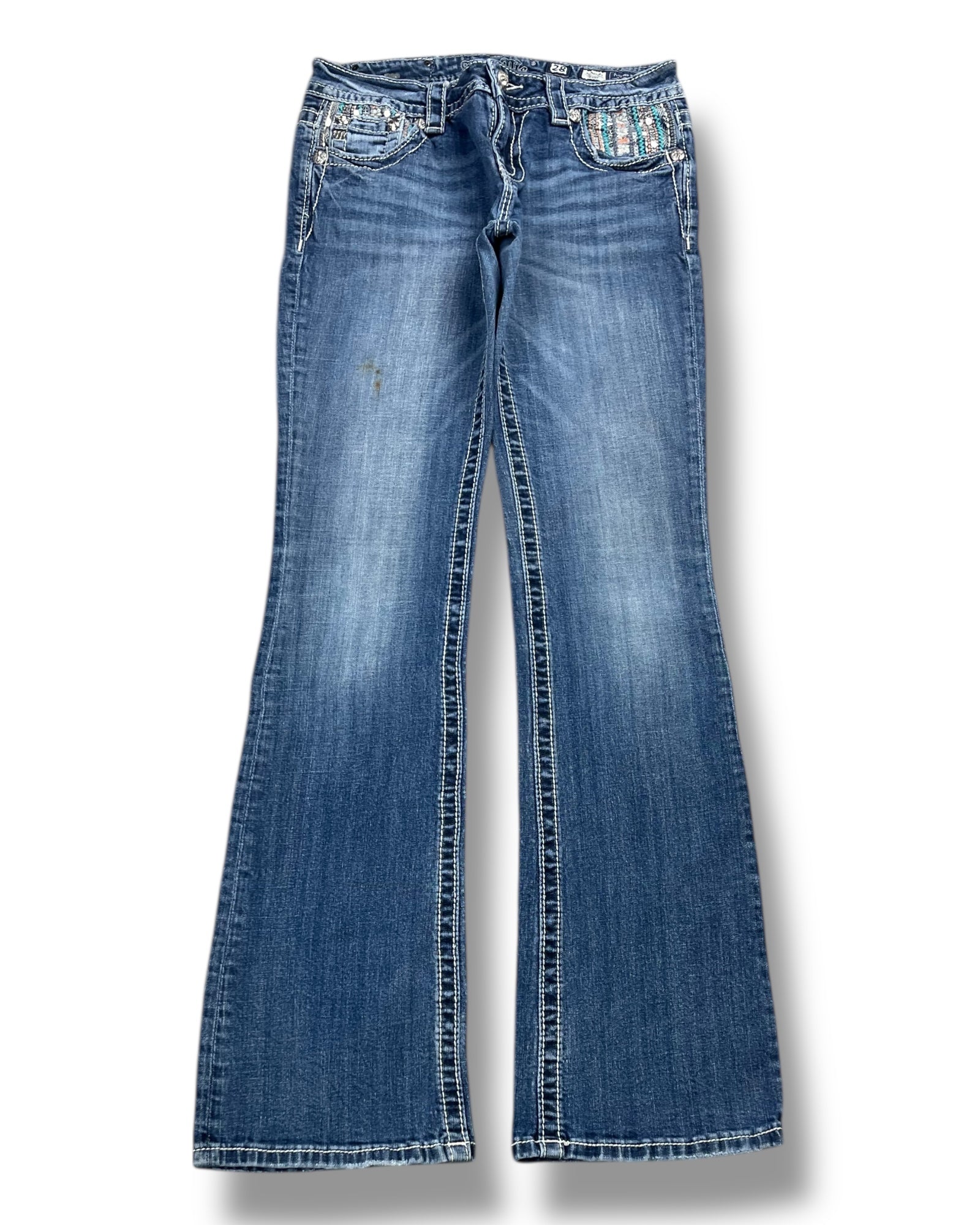 Miss Me Flared Jeans (XS)