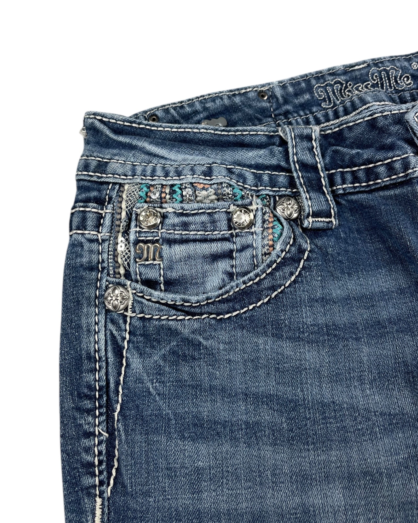 Miss Me Flared Jeans (XS)