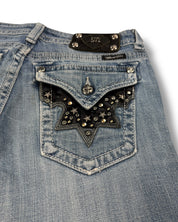 Miss Me Flared Jeans (XS)
