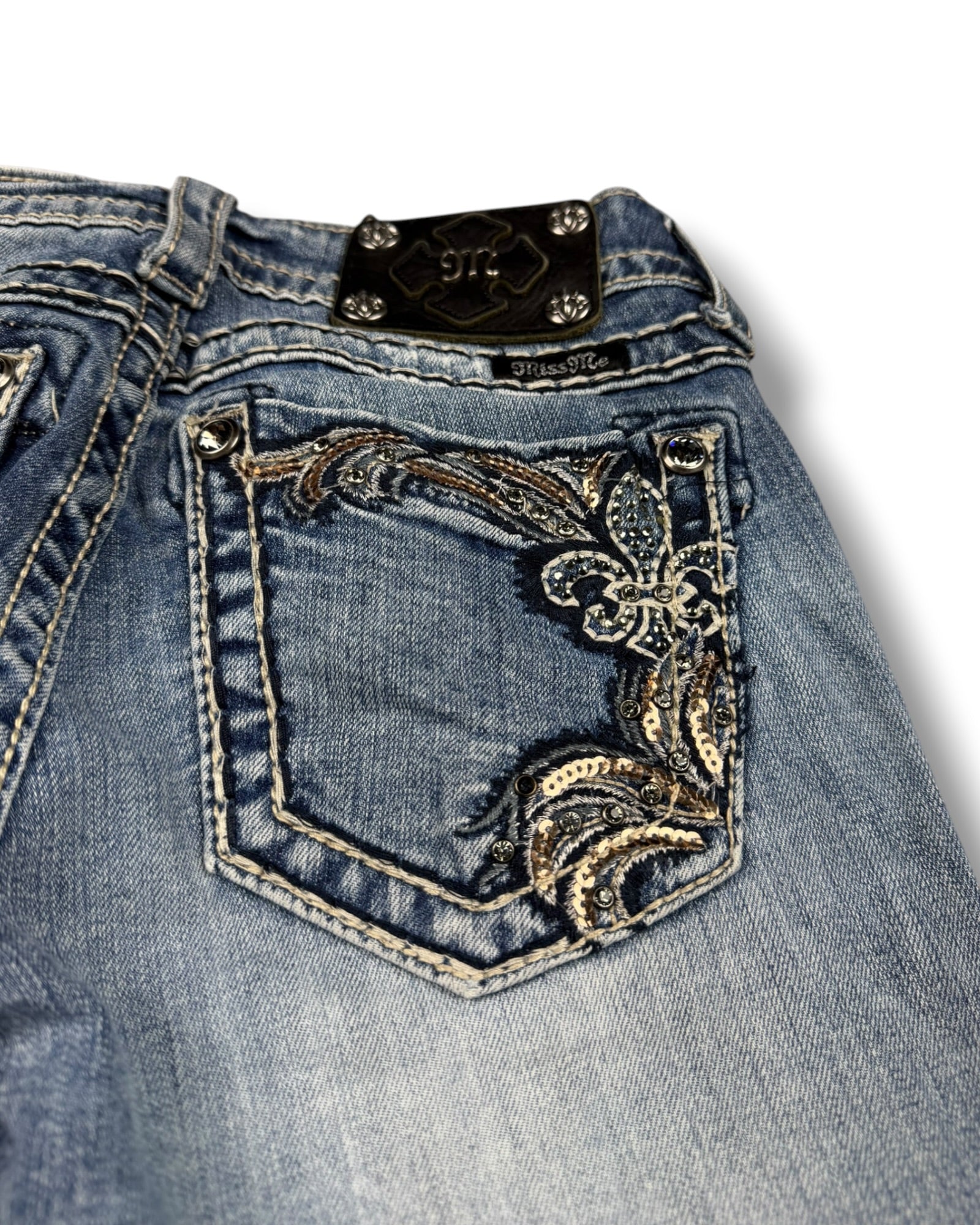 Miss Me Flared Jeans (XS)
