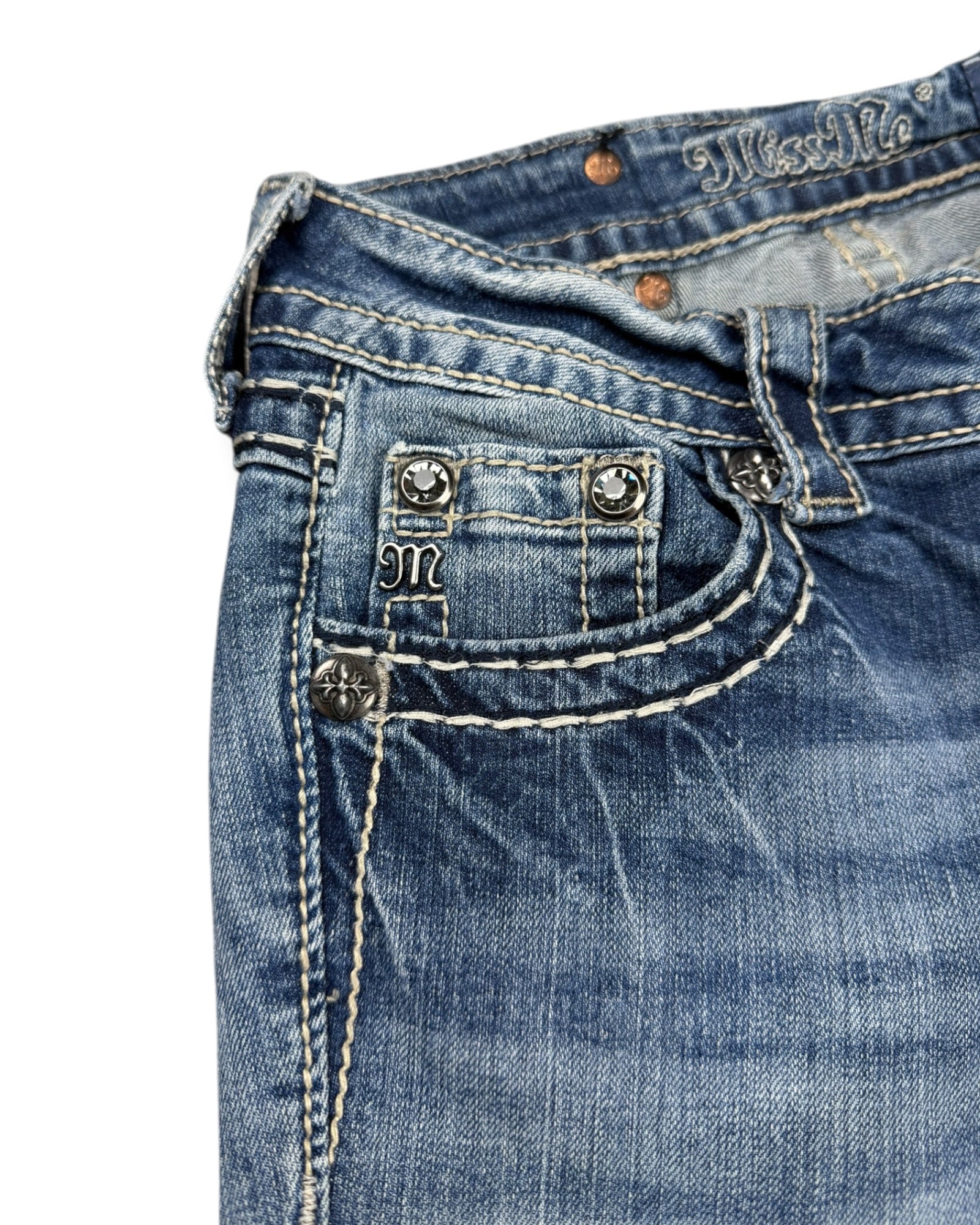 Miss Me Flared Jeans (XS)