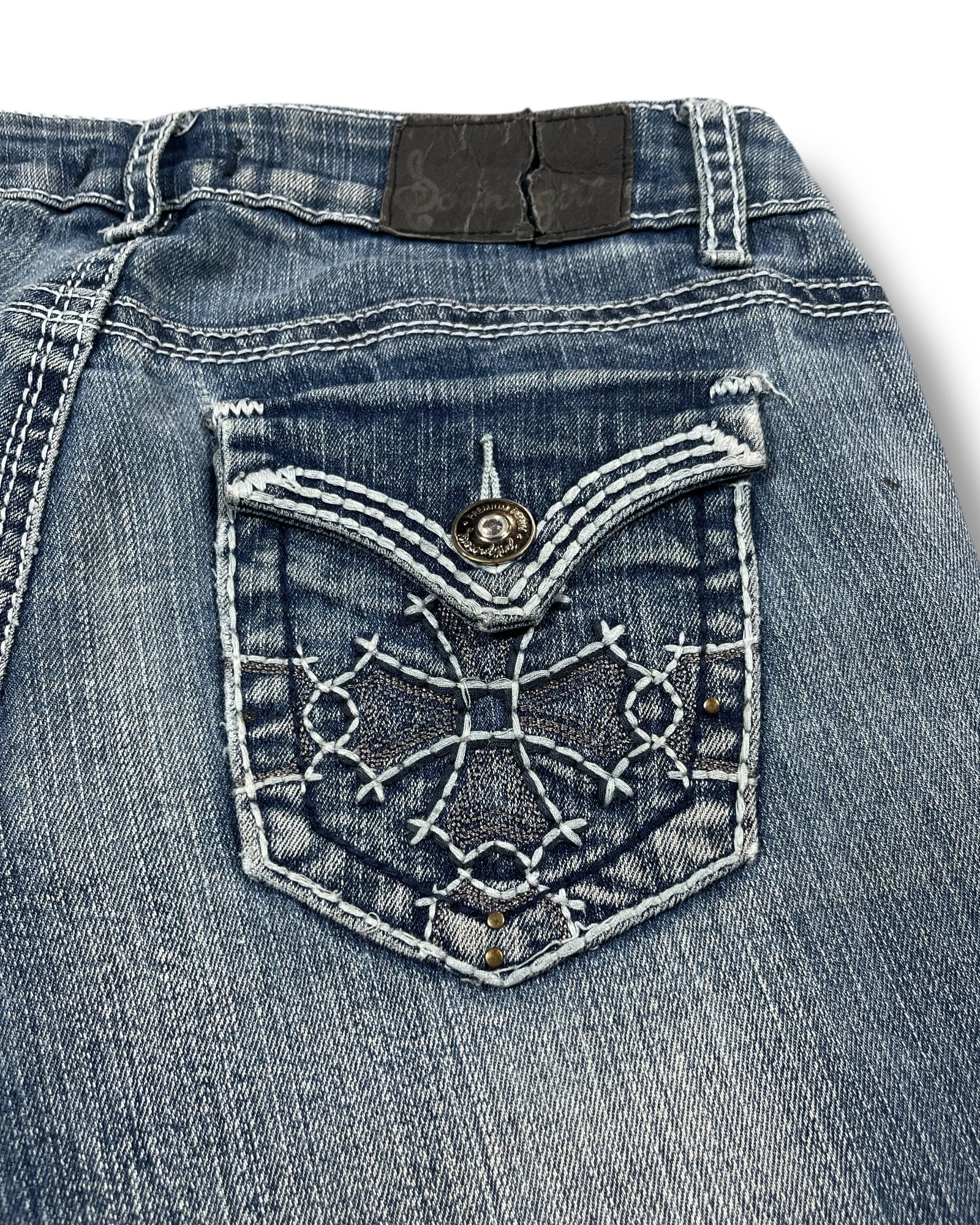Y2K Flared Jeans (S)
