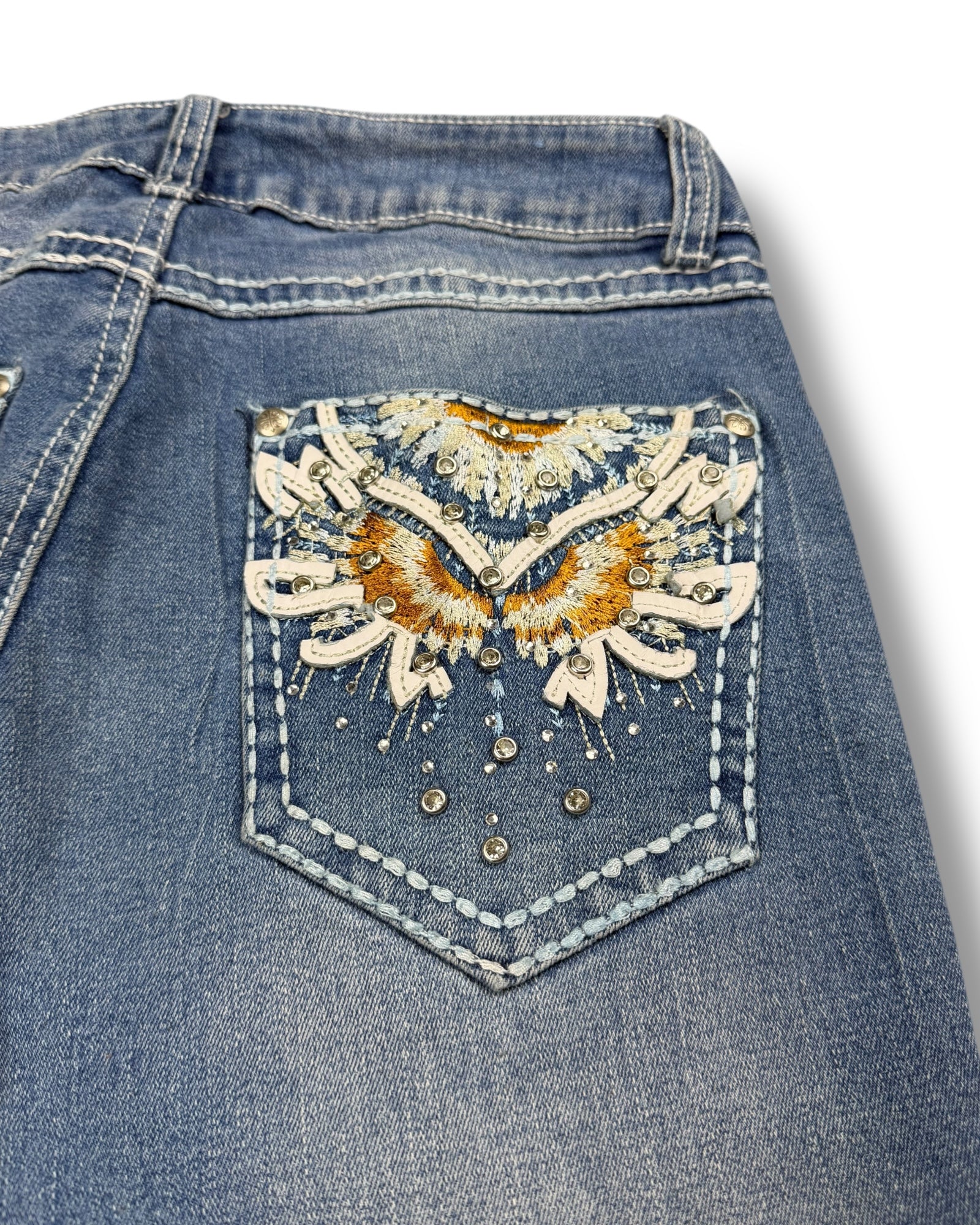 Y2K Flared Jeans (XS)