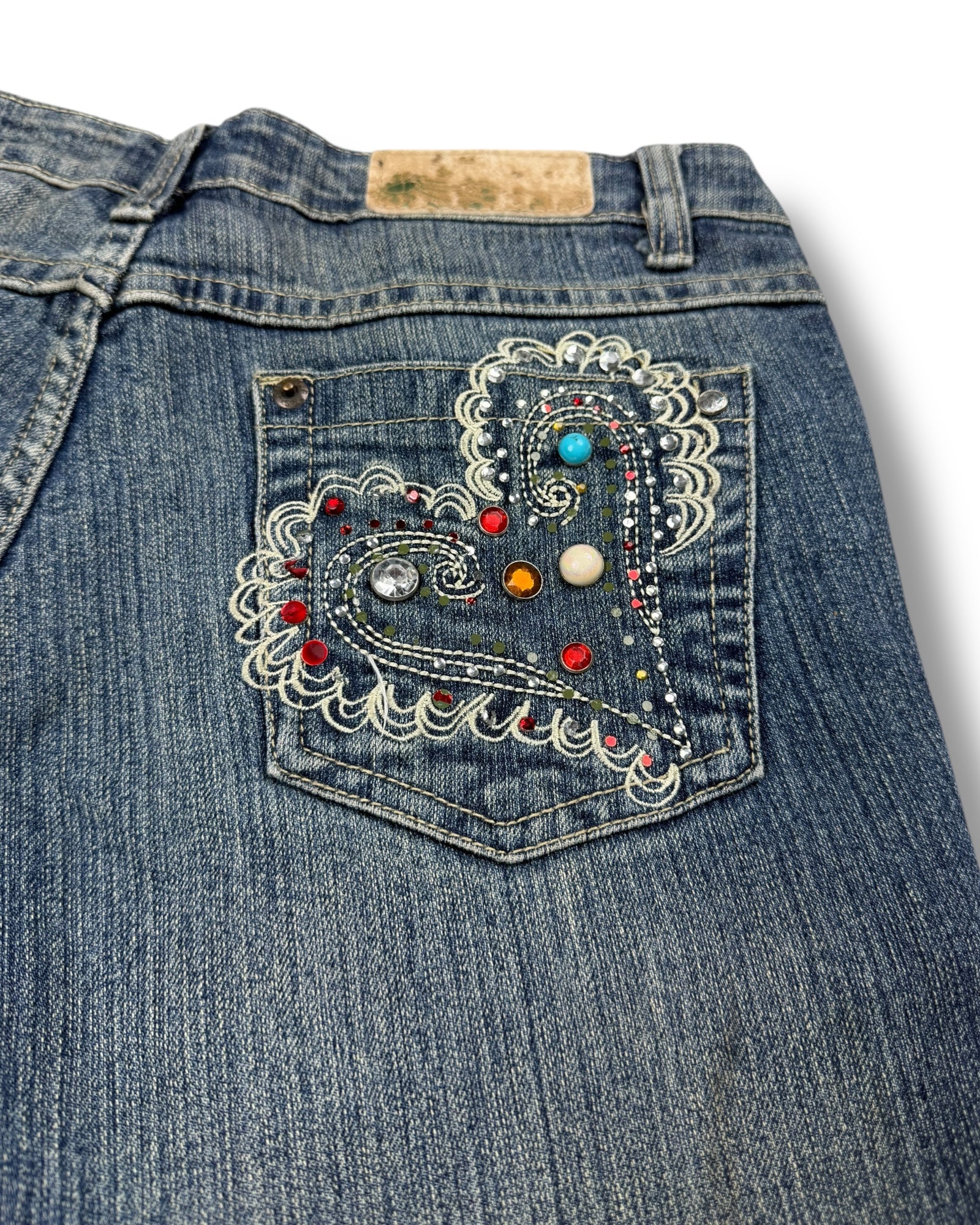 Y2K Flared Jeans (S)