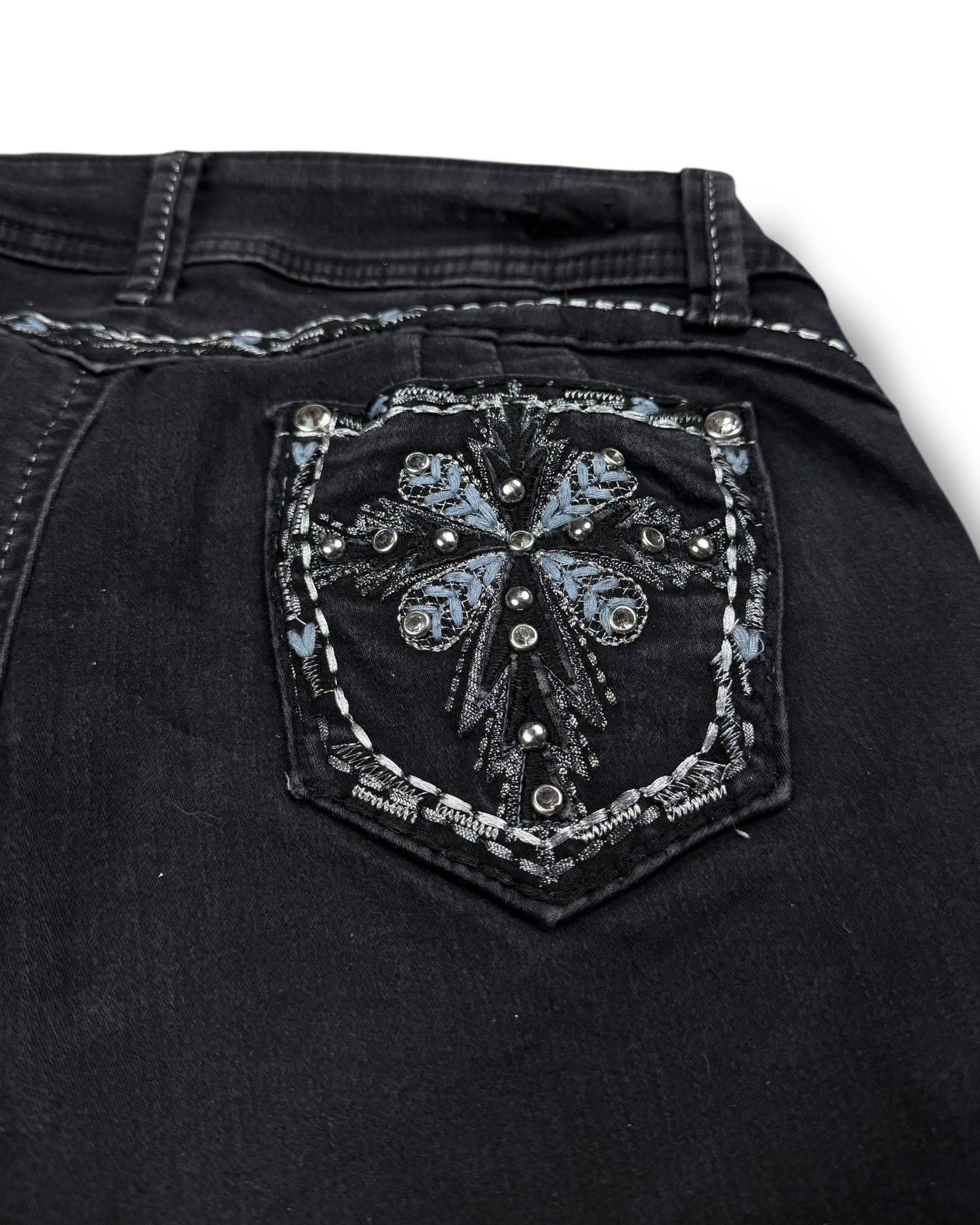 Y2K Flared Jeans (XS)