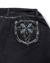 Y2K Flared Jeans (XS)