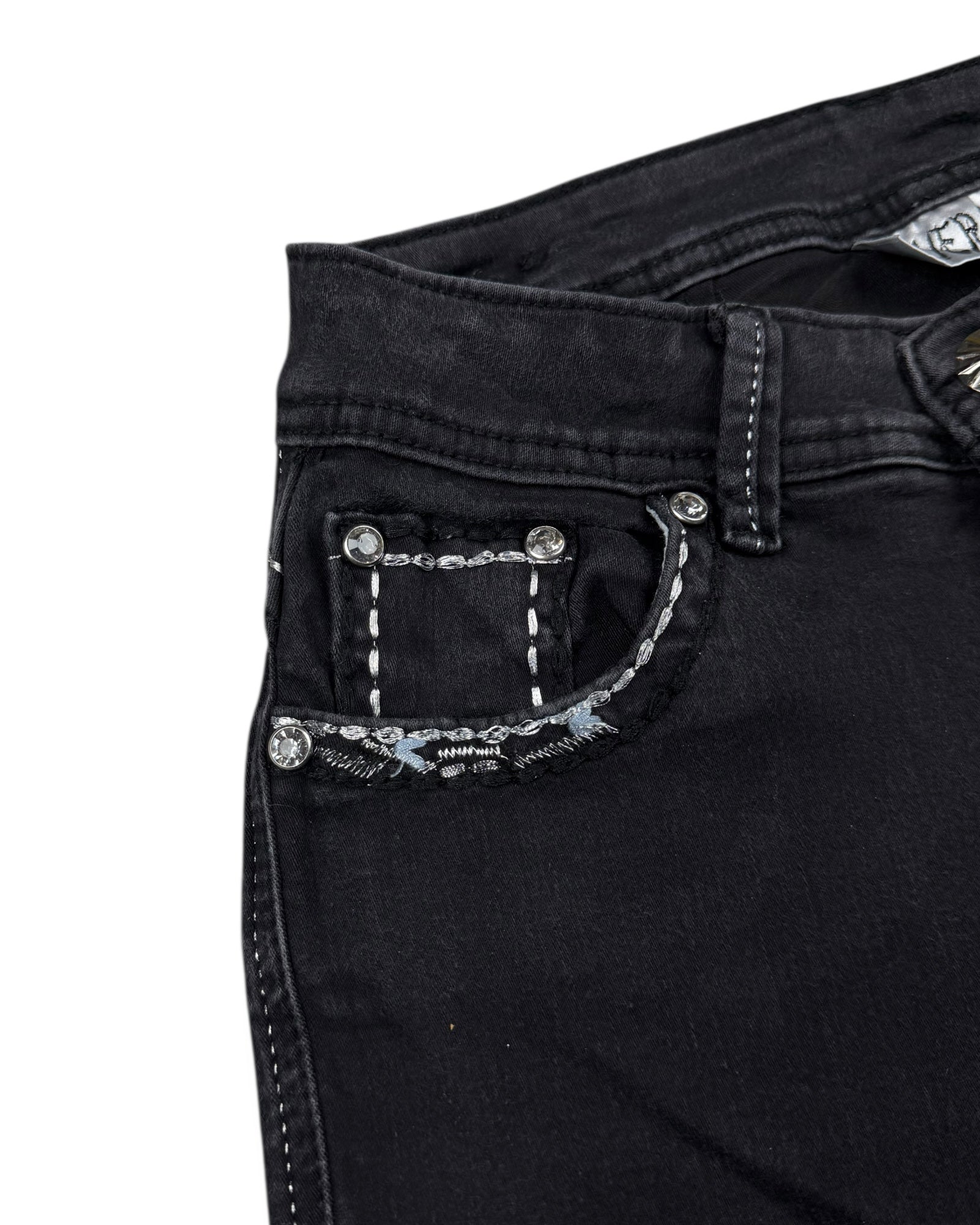 Y2K Flared Jeans (XS)