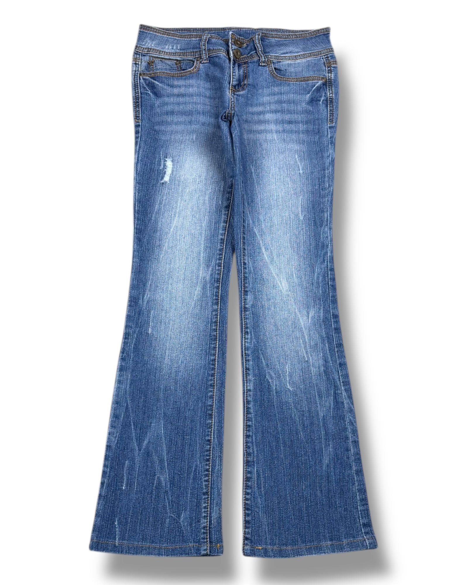 Y2K Flared Jeans (XS)