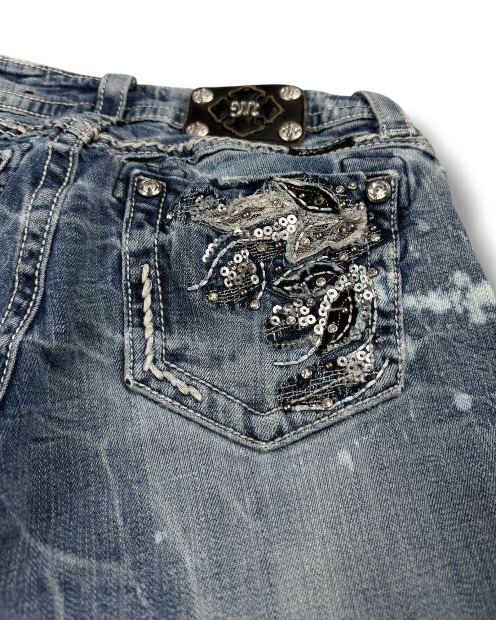 Miss Me Flared Jeans (XS)