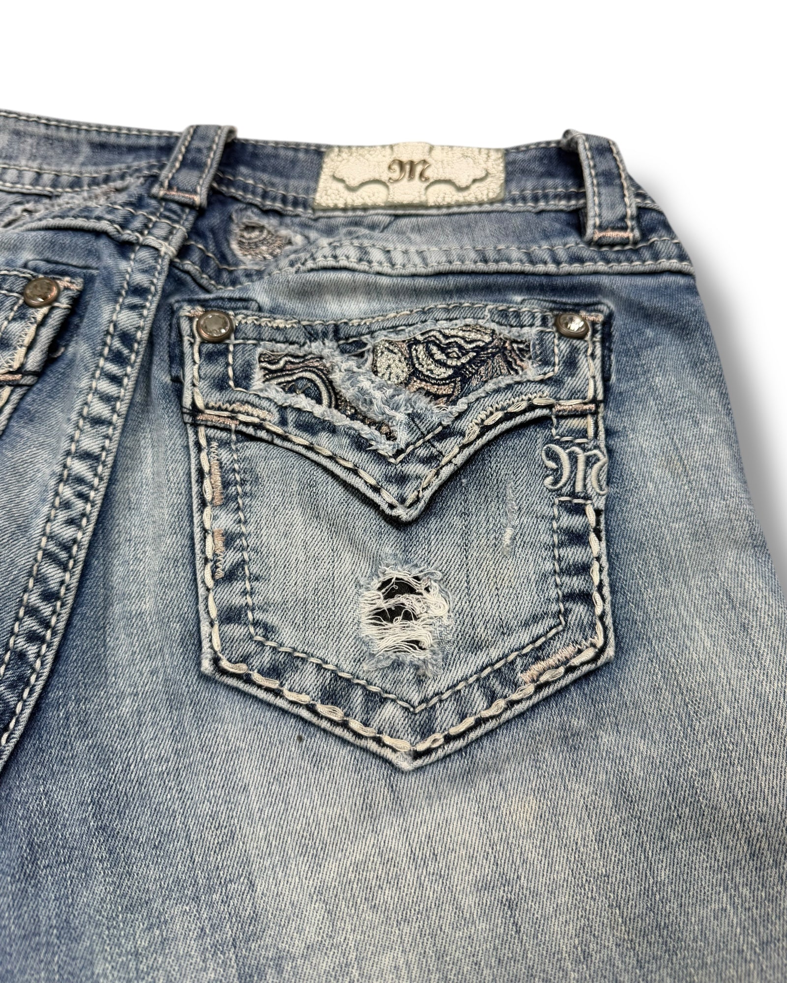 Miss Me Flared Jeans (XS)