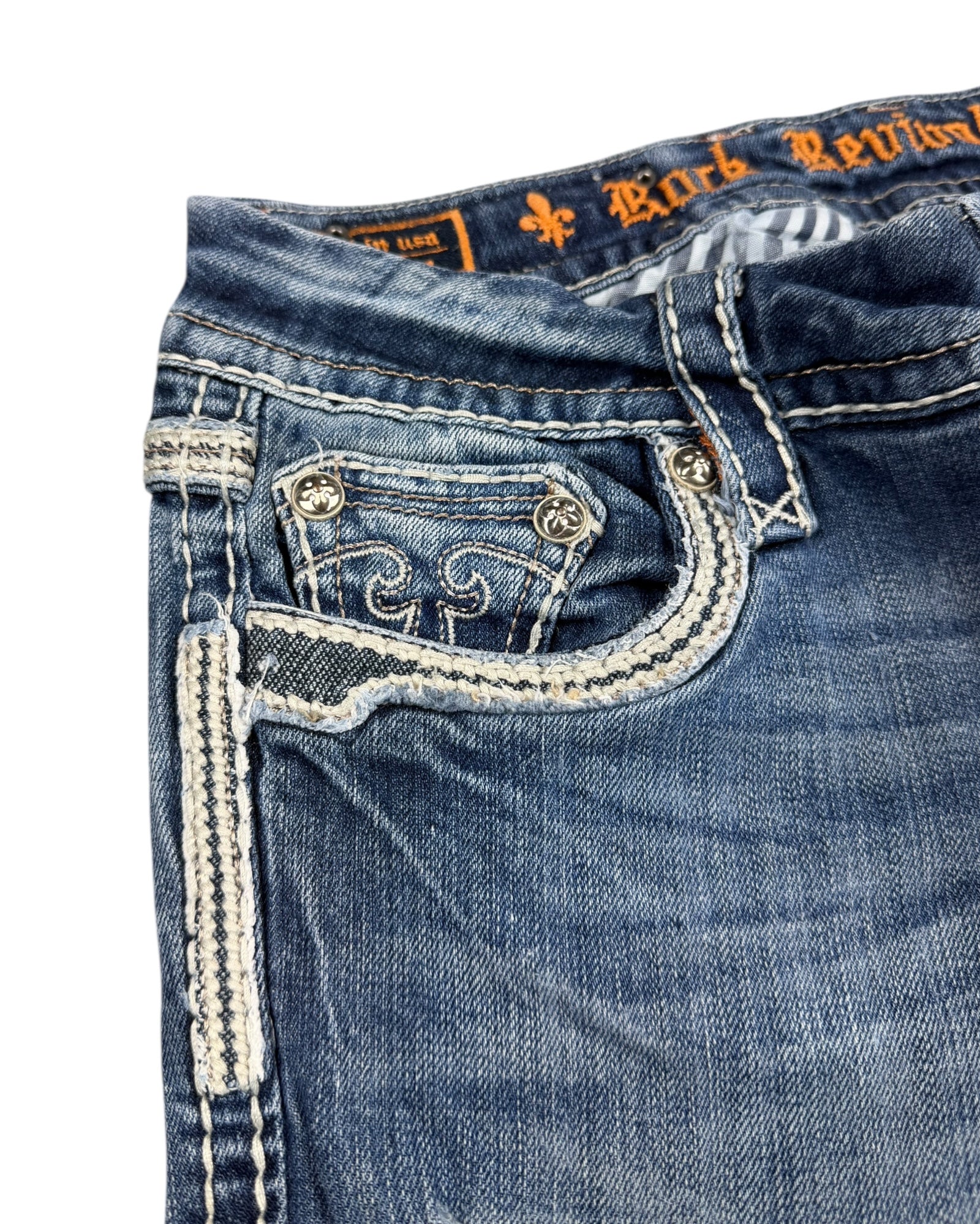 Rock Revival Flared Jeans (XS)