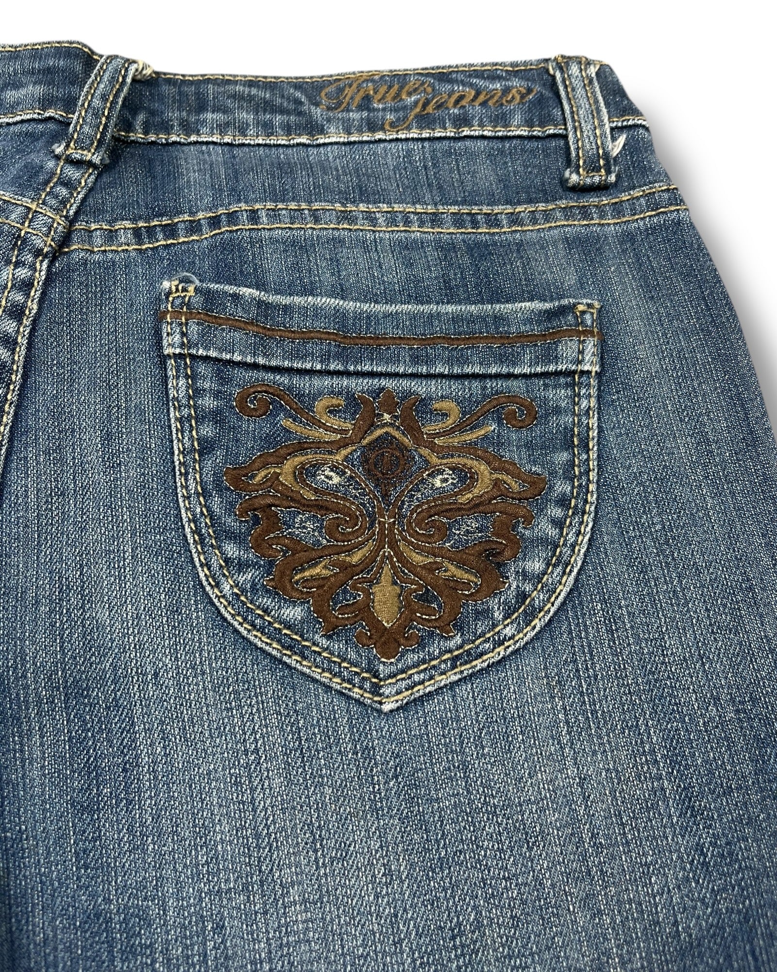Y2K Flared Jeans (XS)