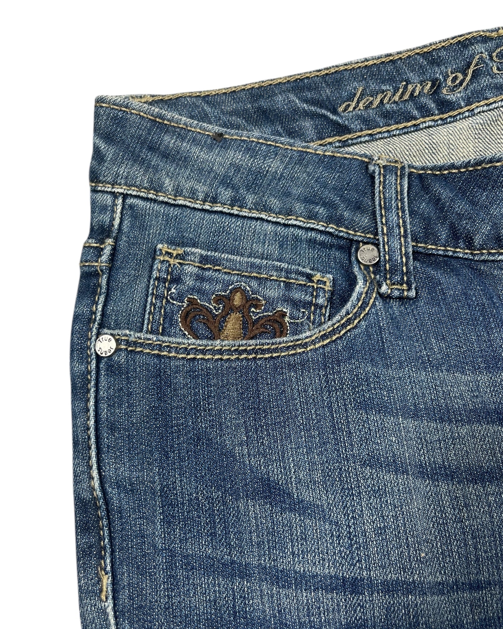 Y2K Flared Jeans (XS)