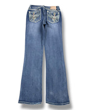 Y2K Flared Jeans (XS)