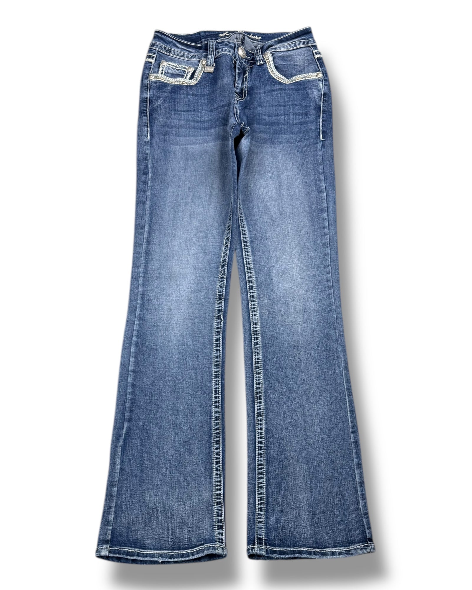 Y2K Flared Jeans (XS)