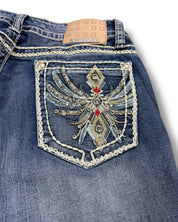 Y2K Flared Jeans (XS)