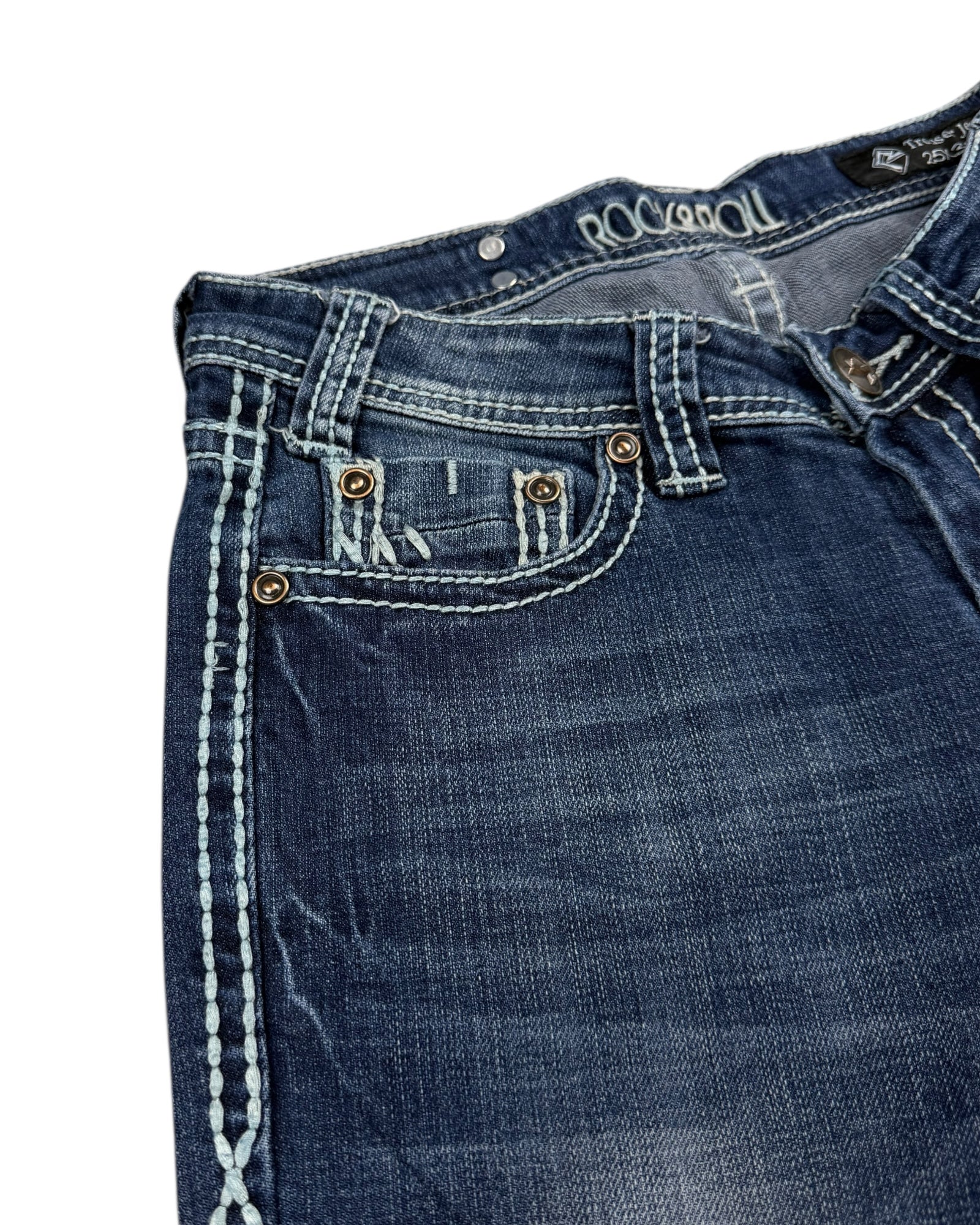 Y2K Flared Jeans (XS)