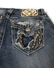 Miss Me Flared Jeans (XS)