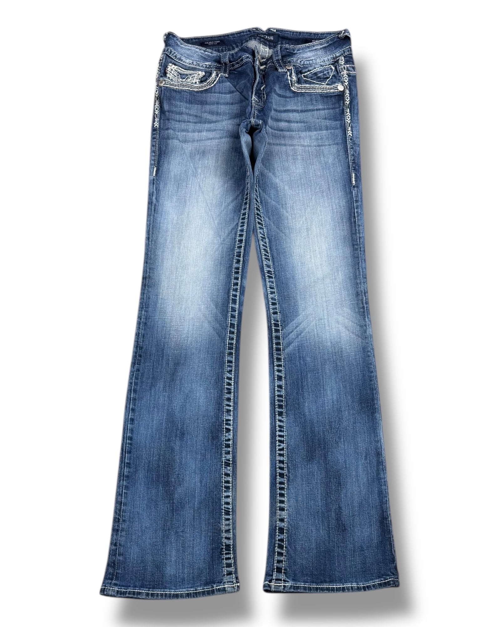 Y2K Flared Jeans (XS)