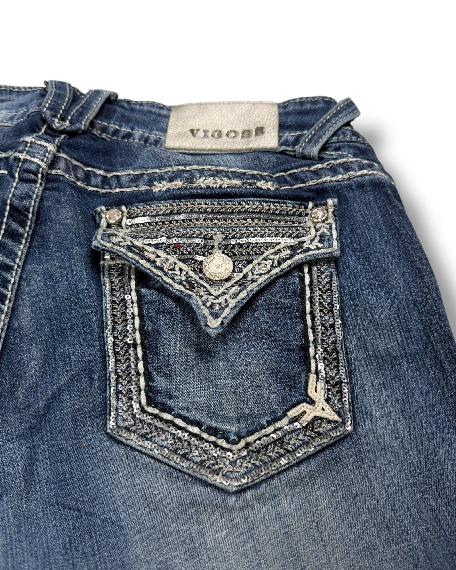 Y2K Flared Jeans (XS)