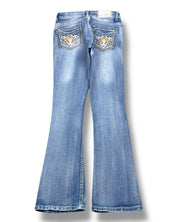 Y2K Flared Jeans (XS)