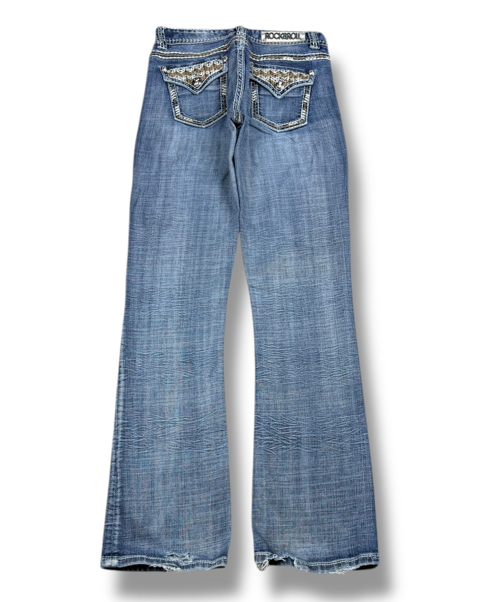 Y2K Flared Jeans (XS)