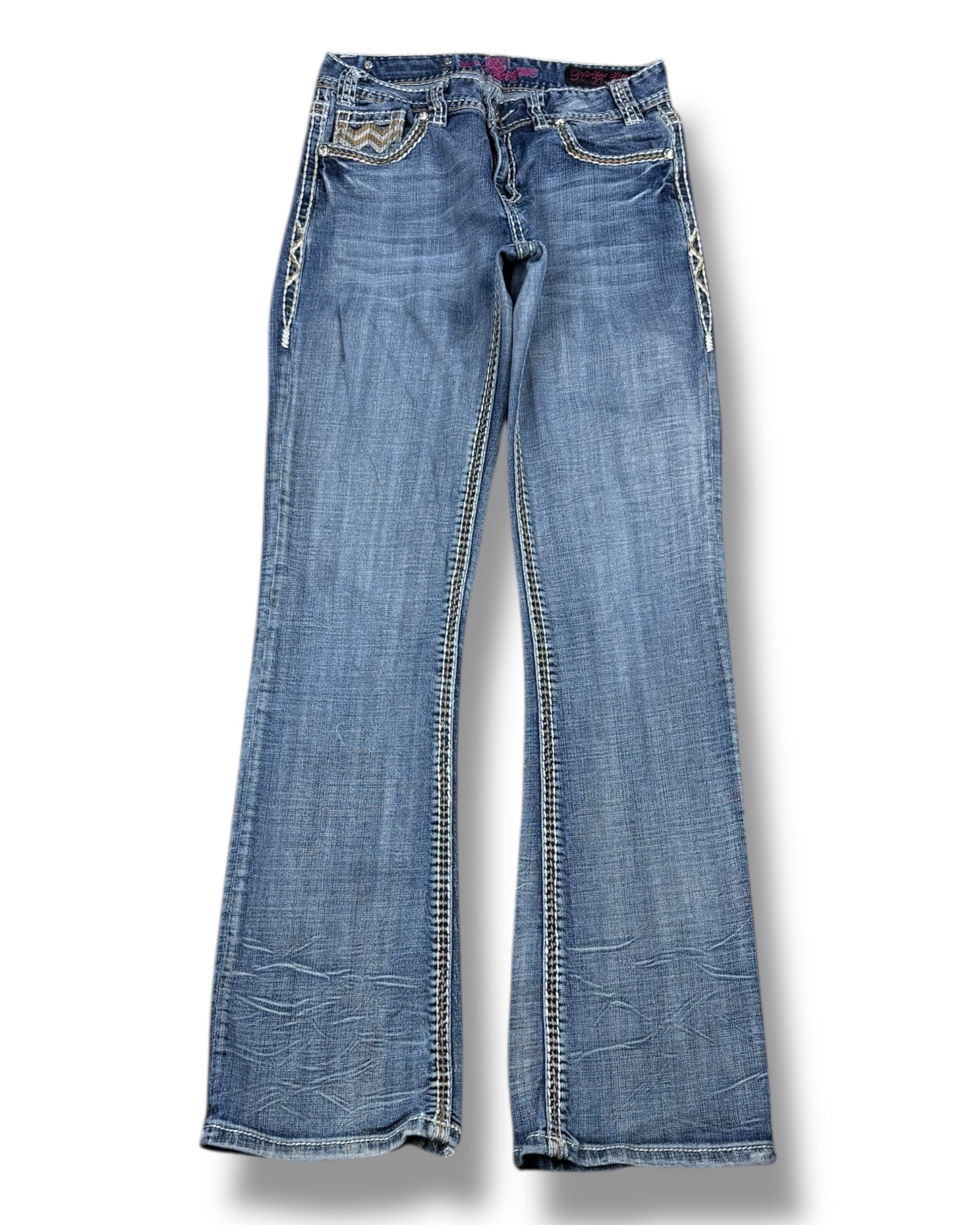 Y2K Flared Jeans (XS)