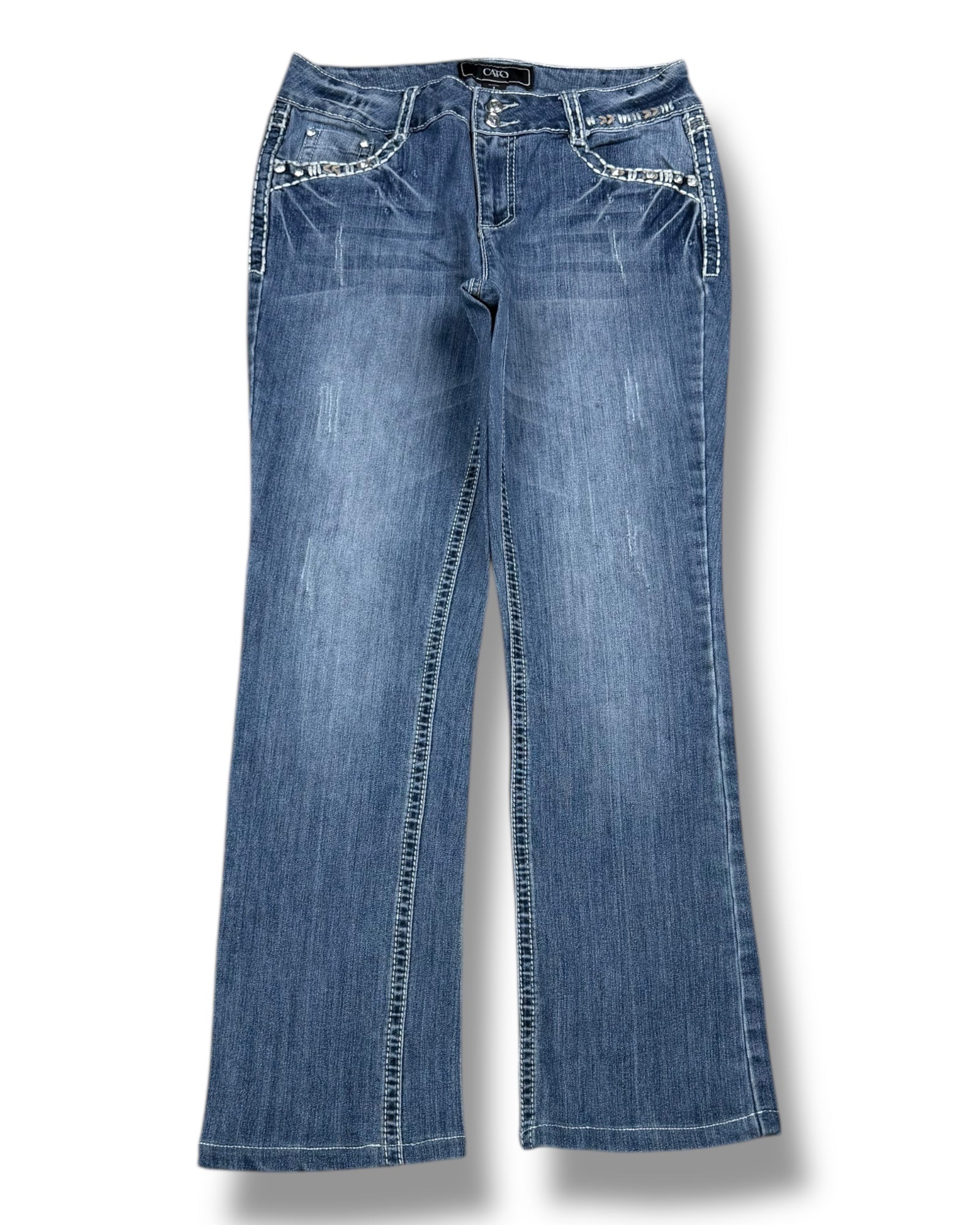 Y2K Flared Jeans (S)