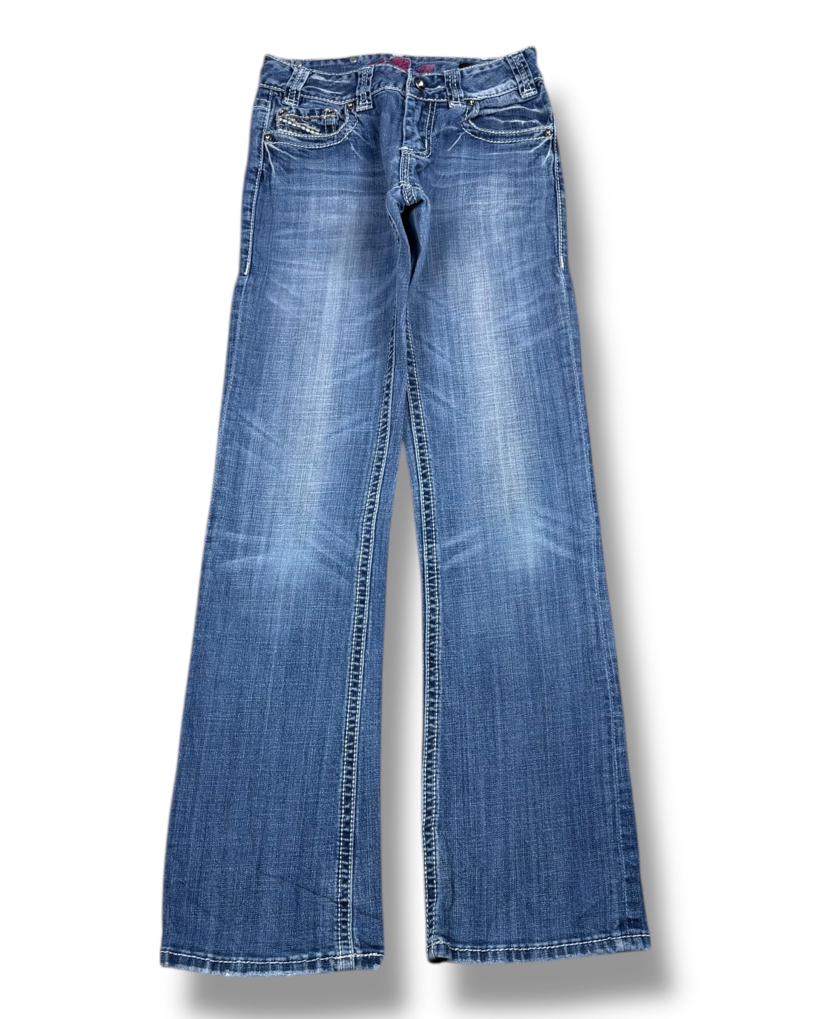 Y2K Flared Jeans (XS)