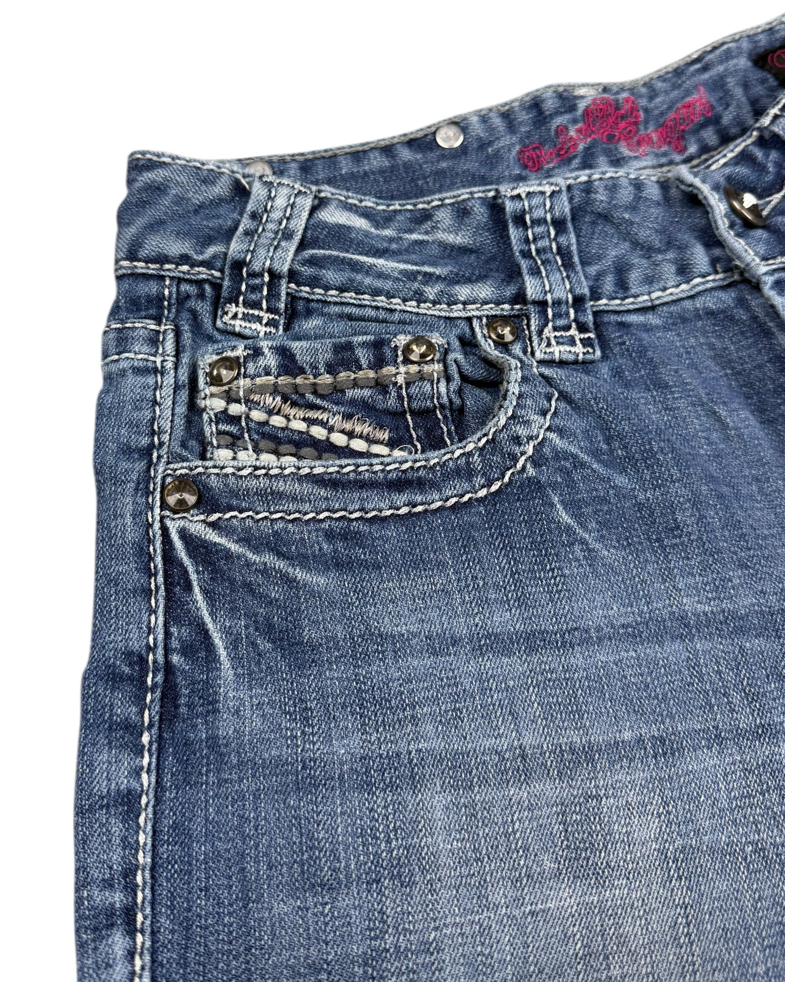 Y2K Flared Jeans (XS)
