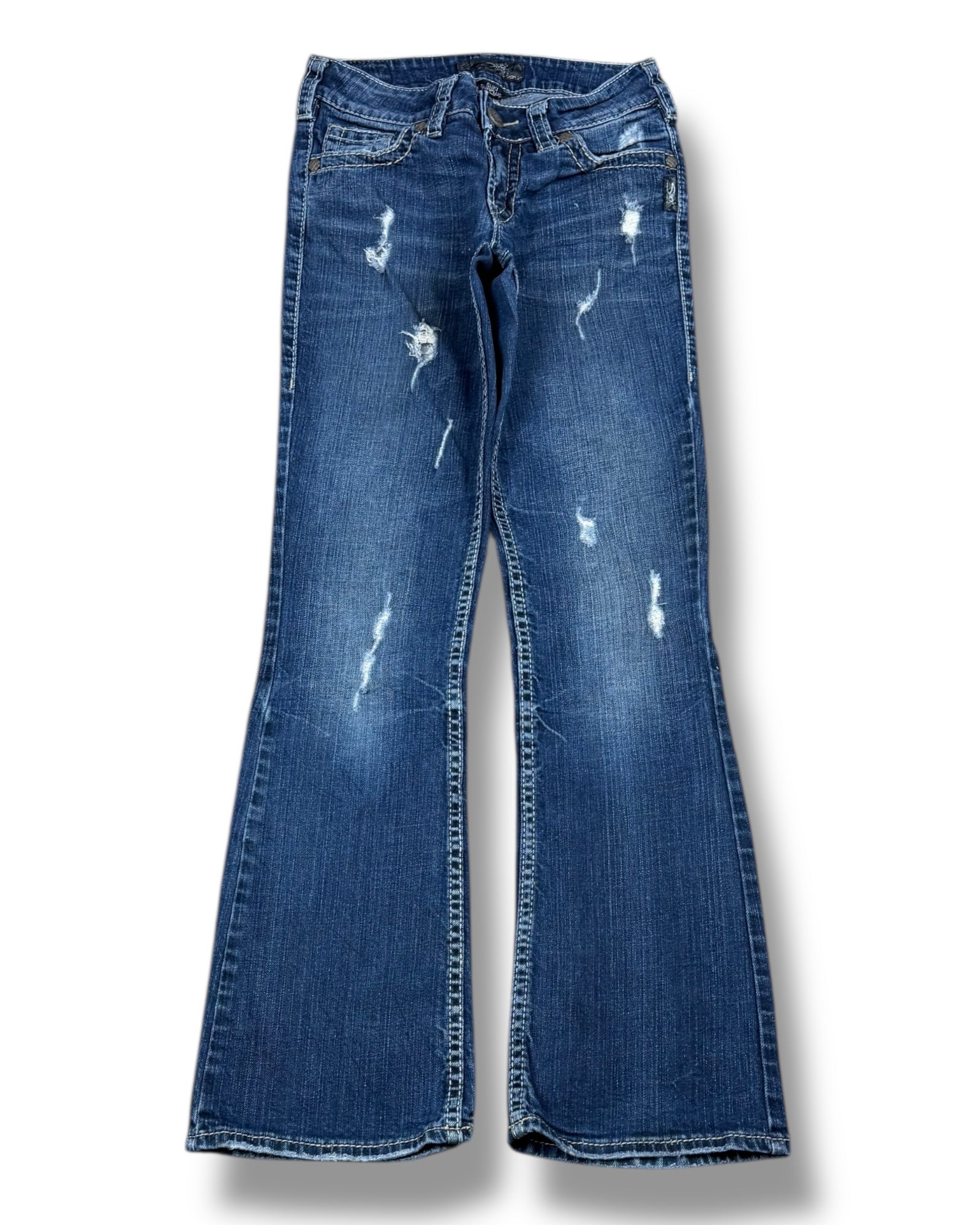 Y2K Flared Jeans (XS)