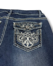 Y2K Flared Jeans (S)