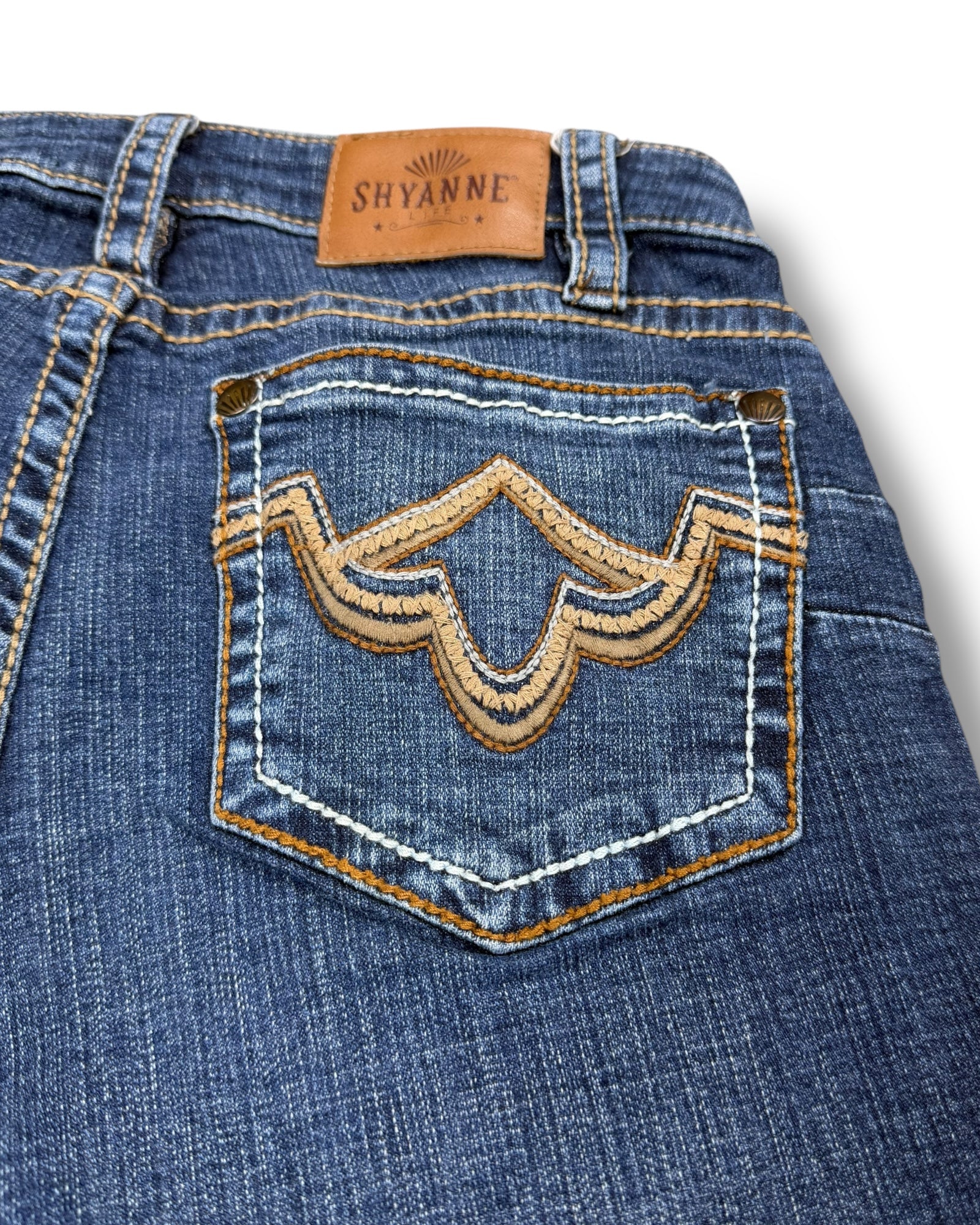 Y2K Flared Jeans (XS)