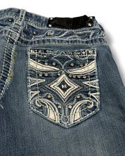 Y2K Flared Jeans (S)