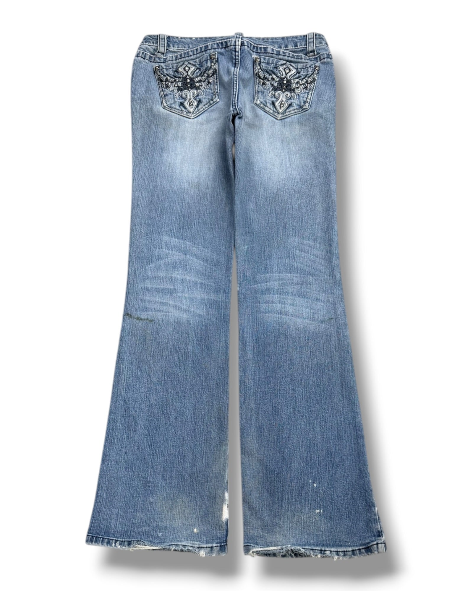 Y2K Flared Jeans (S)