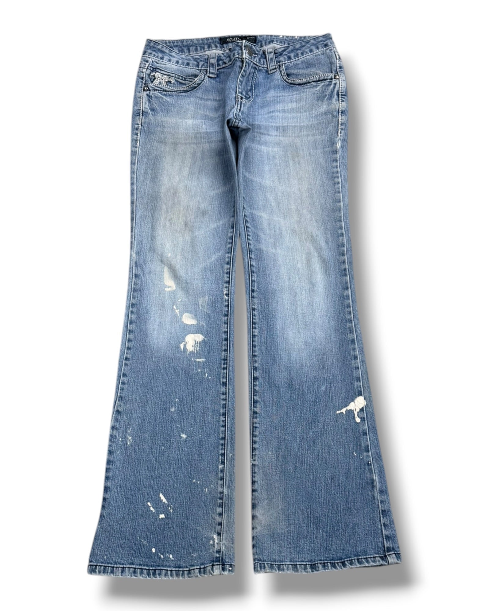 Y2K Flared Jeans (S)