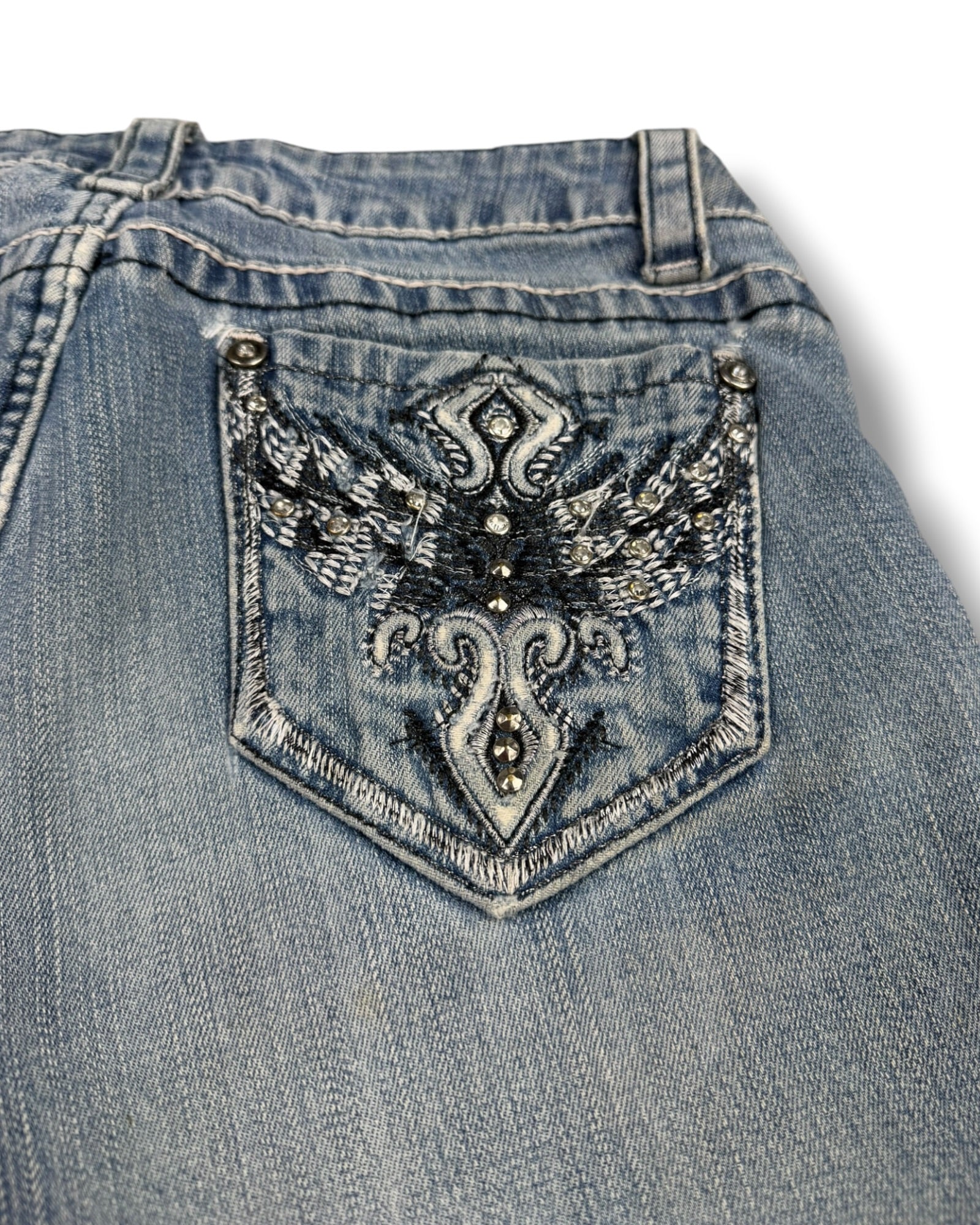 Y2K Flared Jeans (S)
