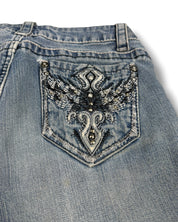 Y2K Flared Jeans (S)