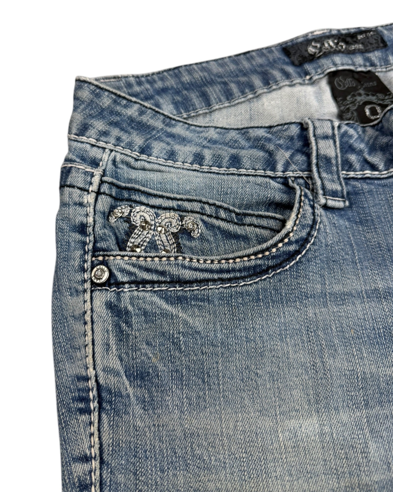 Y2K Flared Jeans (S)