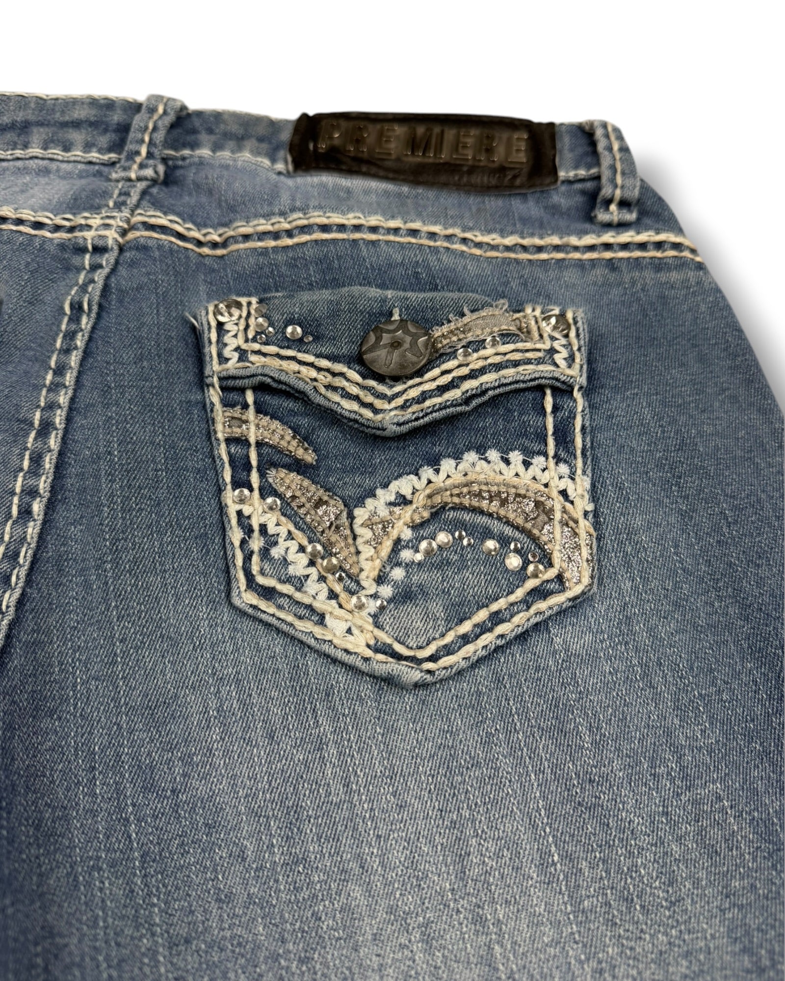 Y2K Flared Jeans (XS)