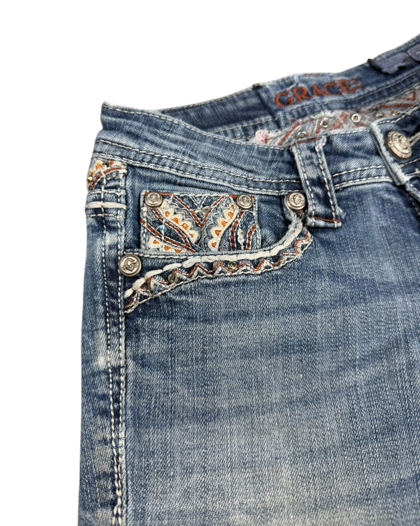 Y2K Flared Jeans (XS)